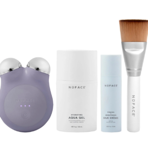 NuFace Mini+ Starter Kit Purple with FREE Booster Serum of Your Choice
